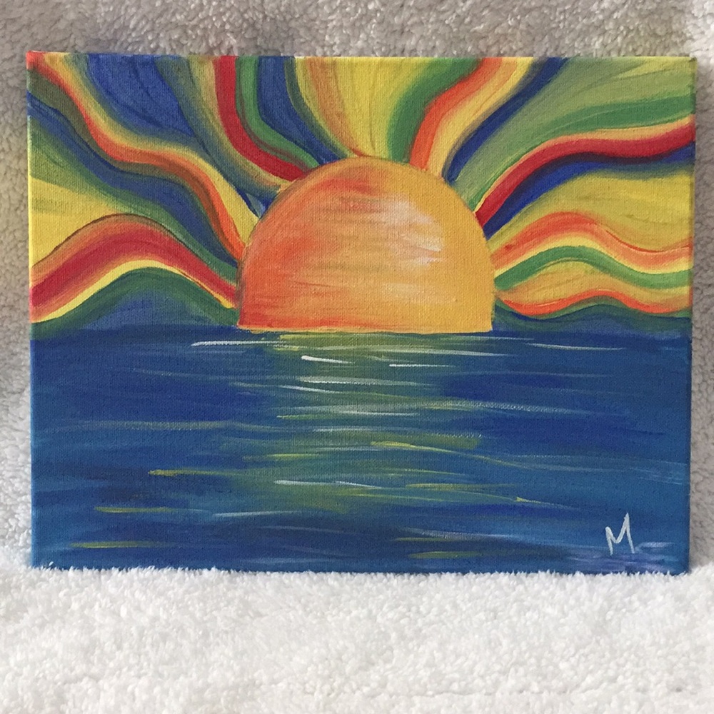 Home painting by Melissa